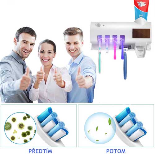 edinstven uv sterilizator za zobne ščetke
